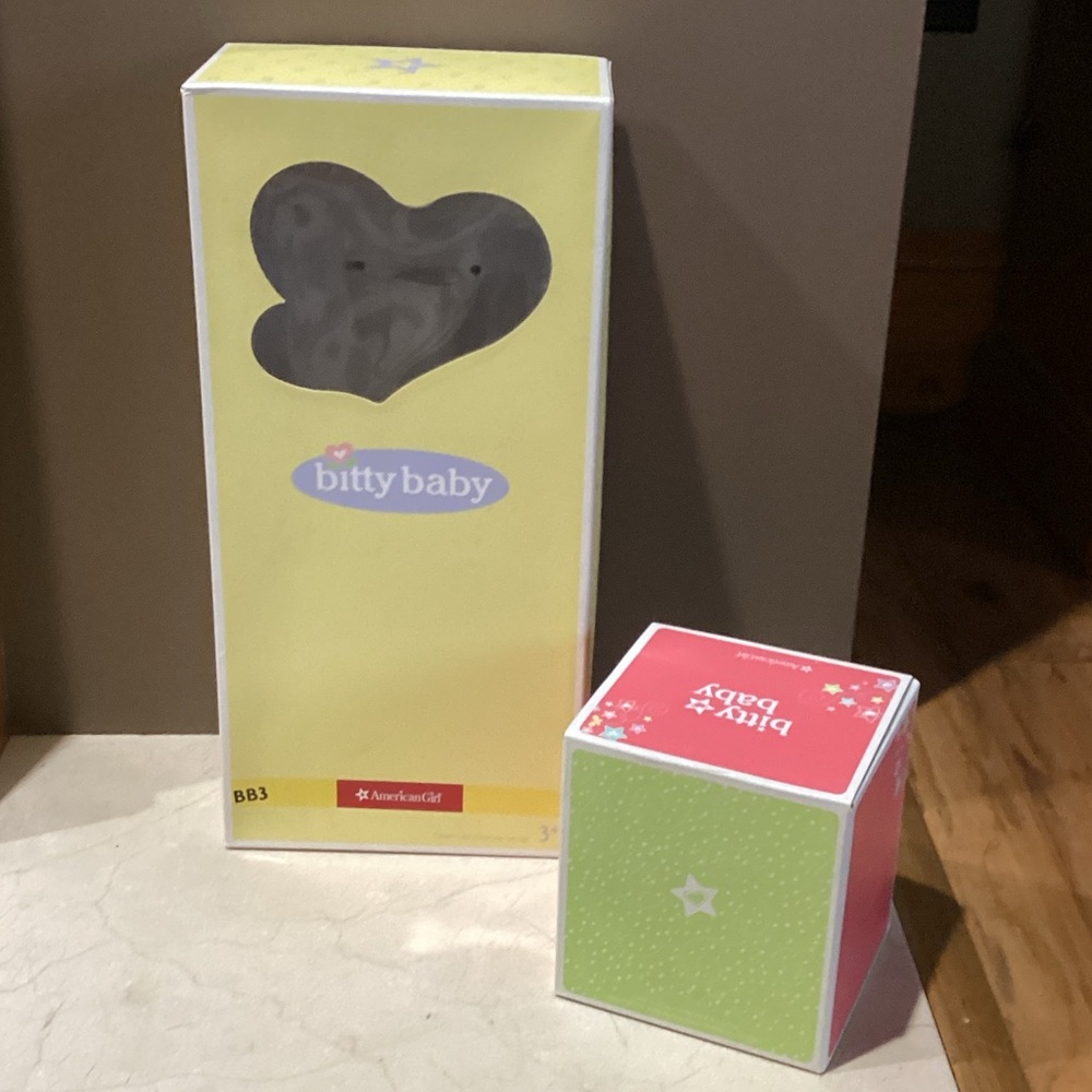 American Girl Bitty Baby Doll and Lullaby Lantern Empty Box